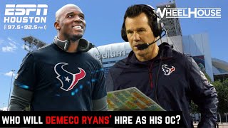 A DEEP DIVE into who Houston Texans coach DeMeco Ryans will HIRE as his OC!?