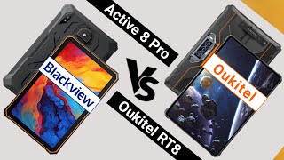 Blackview Active 8 Pro VS Oukitel RT8 | Best Rugged Tablet (2024)