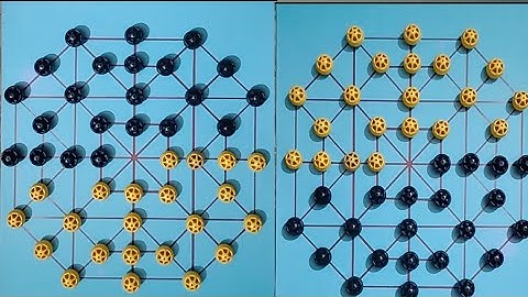 22 beads village style game  || 2 player mind game || learn to play