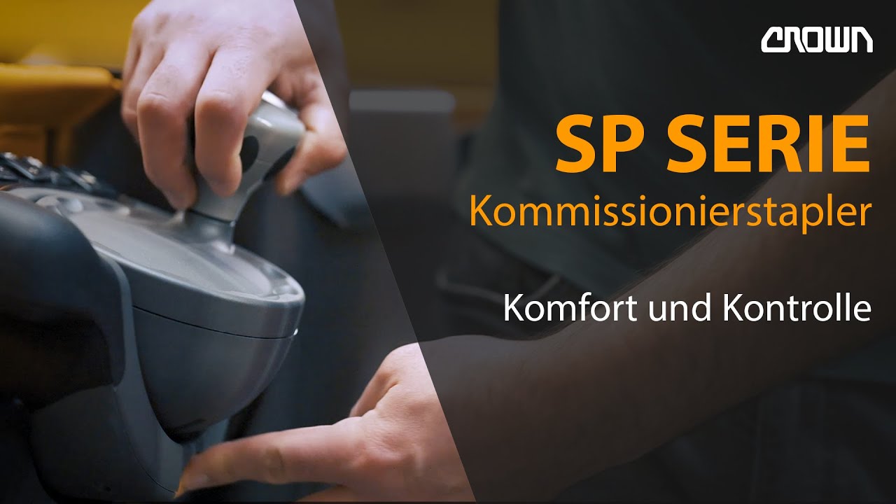 Kommissionierstapler der SP Serie - Komfort und Kontrolle