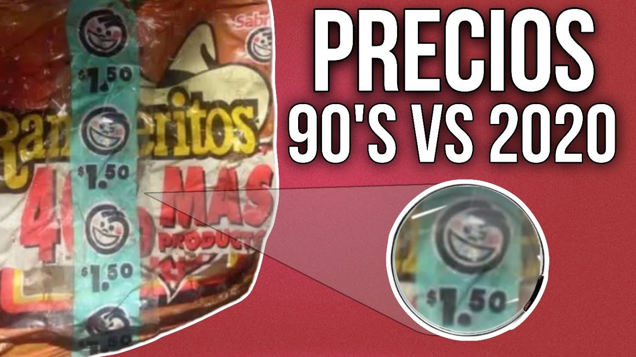 Precios De Sabritas En Los 90