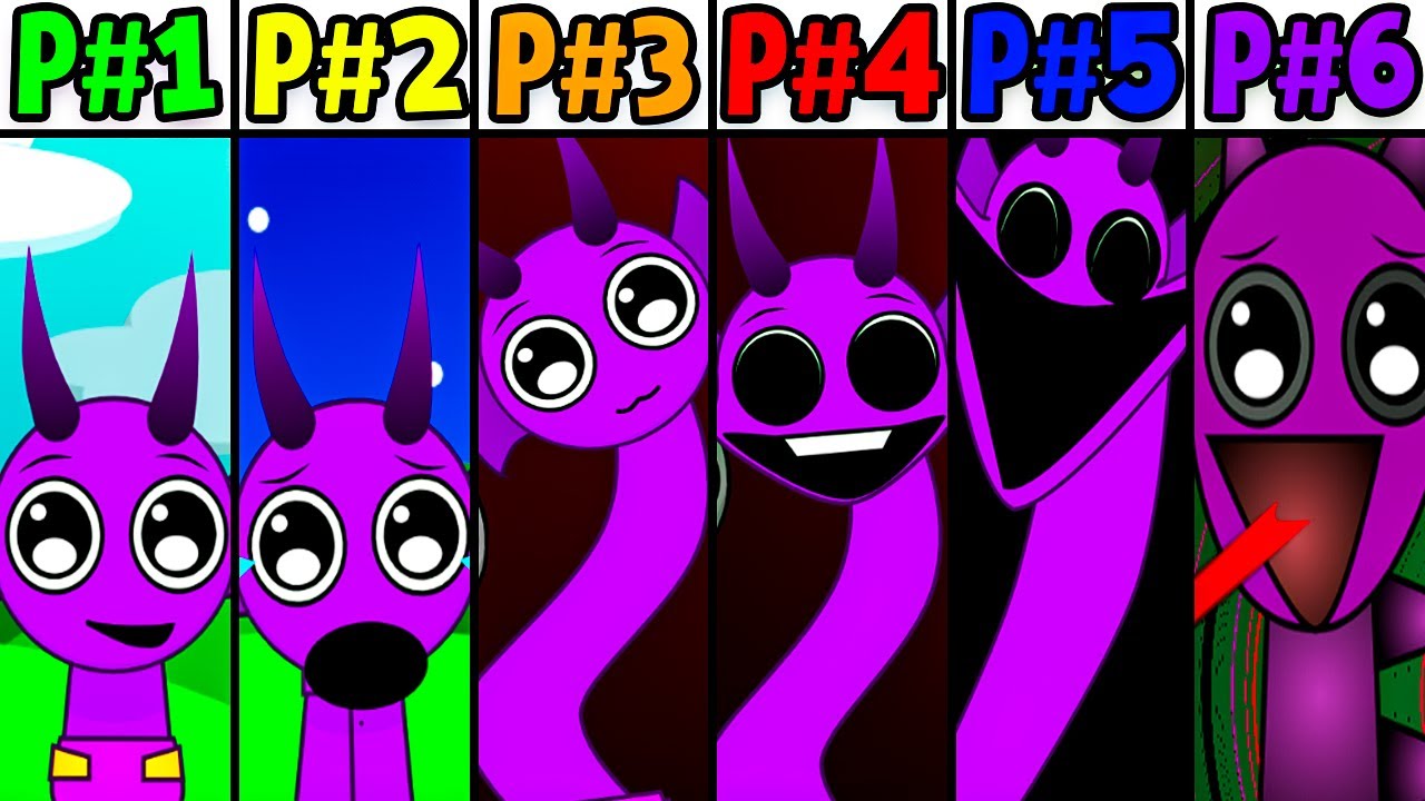 Phase 1 VS Phase 2 VS Phase 3 VS Phase 4 VS Phase 5 VS Phase 6 in Incredibox Sprunki Babies!