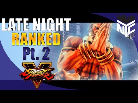 [Street Fighter 5 AE] TS Sabin Late Night Stream Ranked Pt. 1 [4K/60fps] HD