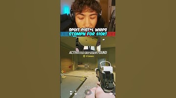 Spoit Whips Out The Pistol VS Stompn For $10k! | JYNXZI R6 1v1