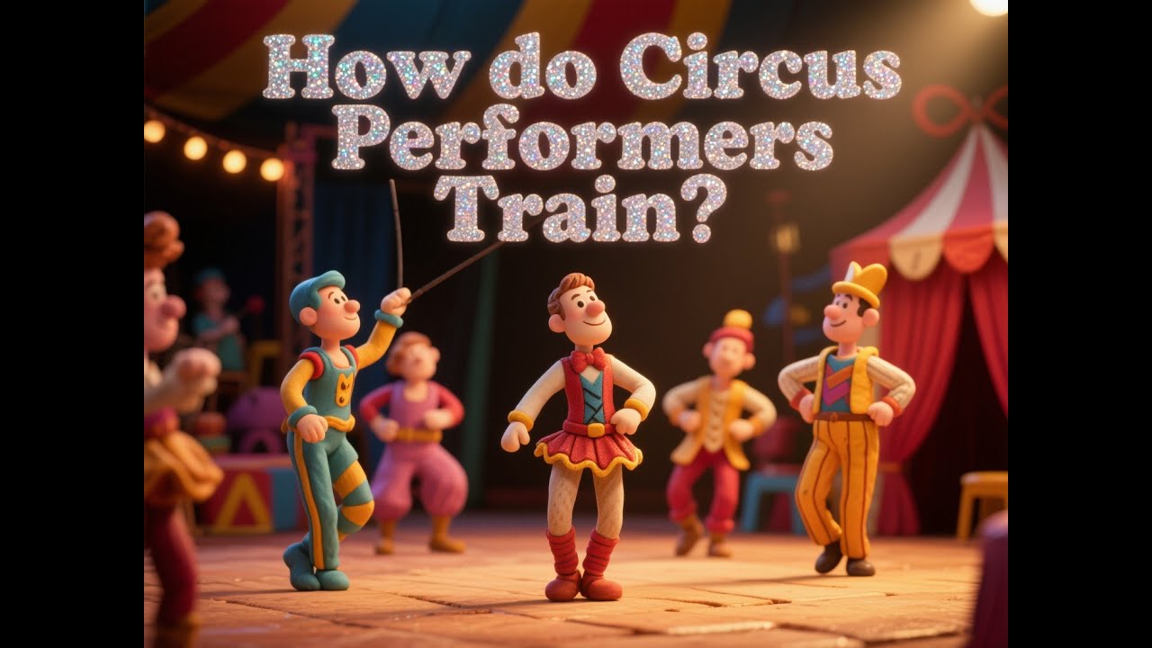 How do circus performers train? | Amazing Circus Training for Kids | Big Questions Quest