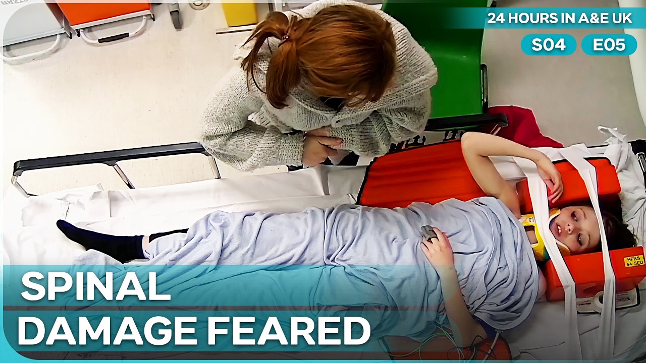 12-Year-Old’s Terrifying Fall Down Wooden Stairs | 24 Hours In A&E UK Season