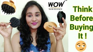 Wow scalp massager Brush review | Is Wow massager brush  Worth Buying ??