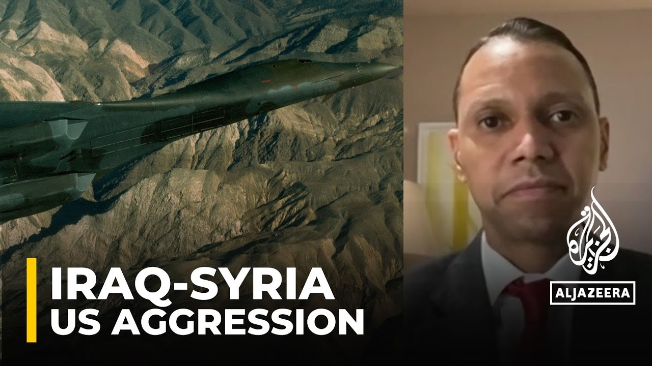 العراق يقول إن "العدوان الأمريكي" أسفر عن مقتل 16 شخصاً على الأقل، بينهم مدنيون، وألحق أضراراً بمبنى سكني.