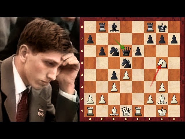 Xadrez - Melhores Partidas de Bobby Fischer - #001 FISCHER X SHERWIN 