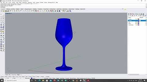 Rhino Wine Glass Build
