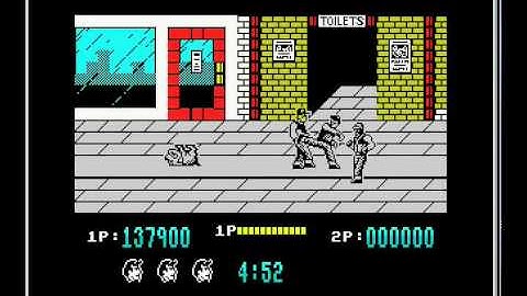 ZX Spectrum - Target Renegade 2 [Level 4]