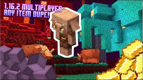 Minecraft Java 1.16.2 *EASY* Multiplayer Spigot/Realms Duplication Glitch For Any Item!