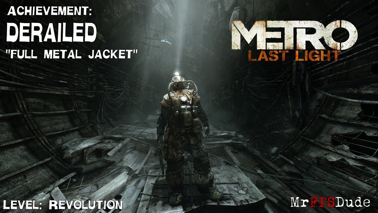 Metro Last Light: Derailed Achievement - Level: Revolution 1080P PC Gameplay