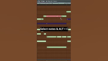 CHANGE YOUR NOTES COLOR ! (1 CLICK) #shorts  #beats #beatblock #flstudio #producer