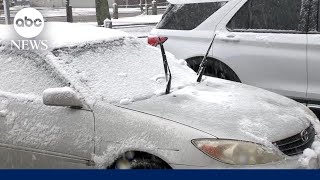 Winter storm brings over a foot of snow to parts of the East Coast