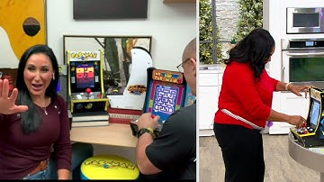 Arcade1Up CounterCade 5 Game Retro Tabletop Arcade Machine on QVC