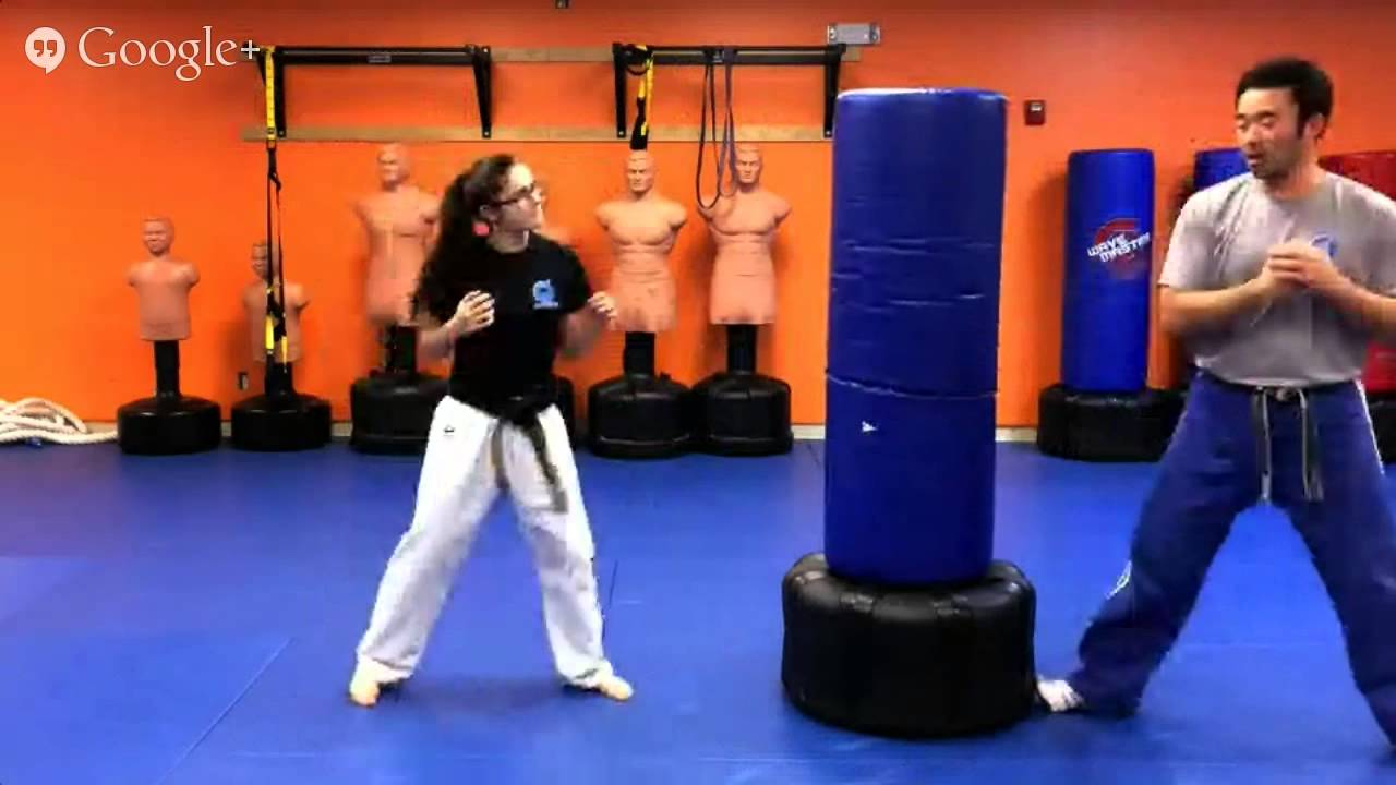 Syosset Martial Arts Kids kicking on Bag Drill YouTube