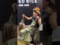 Maya, Lead Designer of Fried Rice, dances with Kimberly Narcissist Magazine's Editor at ComplexCon!