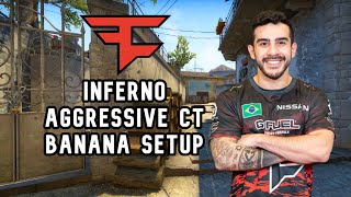 Faze Inferno Aggressive Ct Banana Setup Csgo Strategy Breakdown