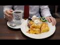 The Breakfast of Japanese Salaryman | $4 Breakfast at Hoshino Coffee