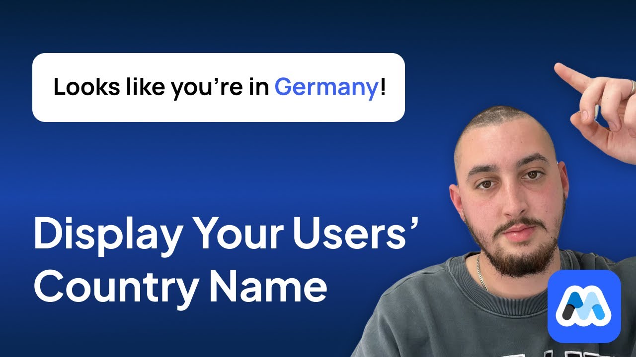 #137 - Display The Visitors' Country Name tutorial