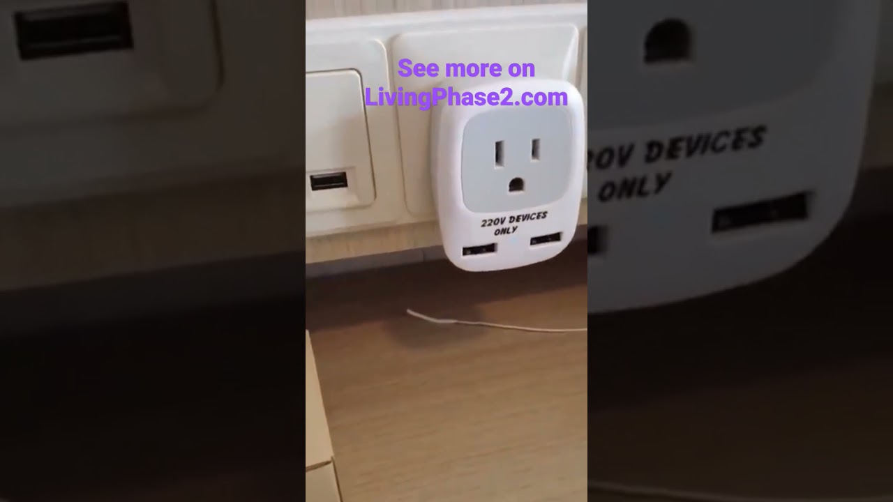 Add an outlet to your cruise cabin, safely!