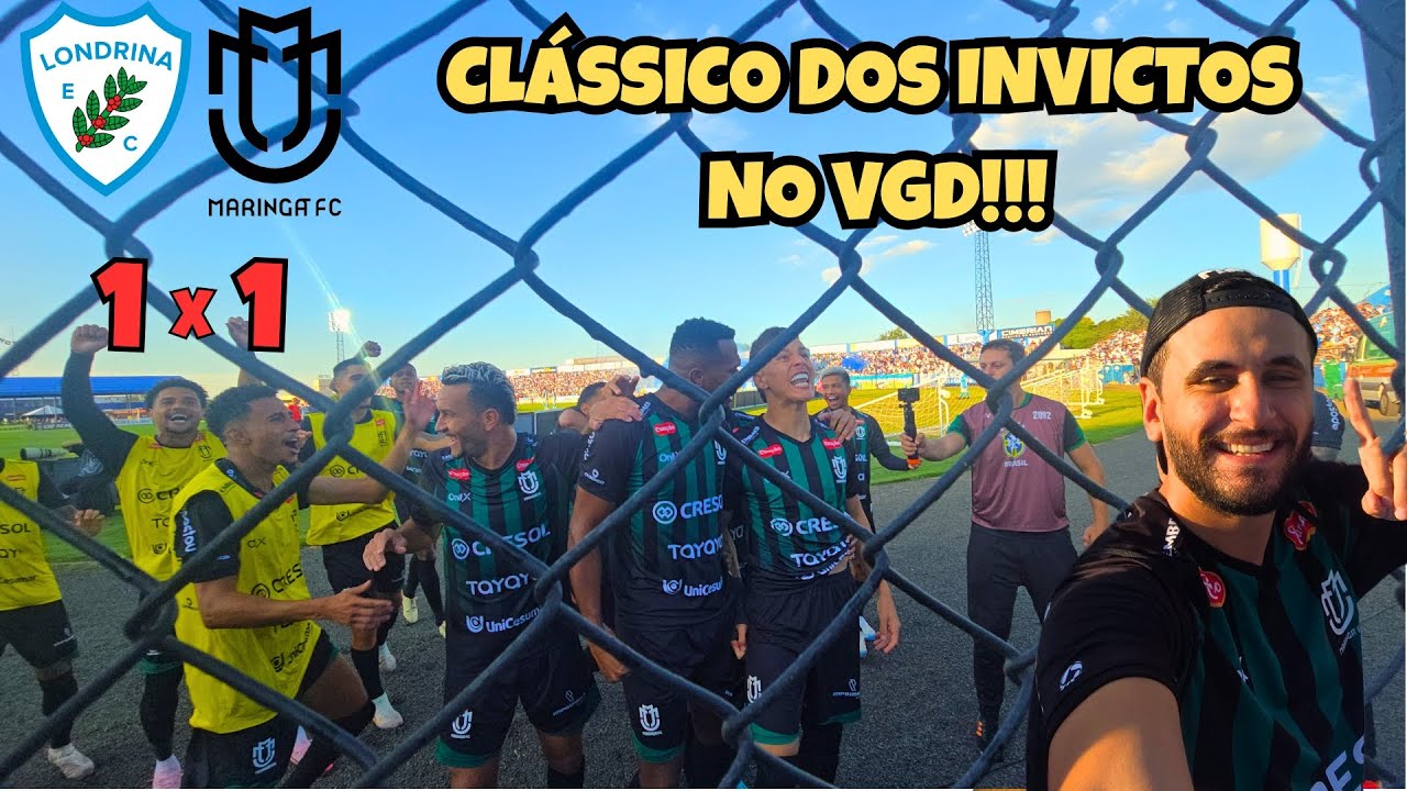 GOL RELÂMPAGO E NÃO VIMOS O APITO FINAL NA SÉRIE C | LONDRINA 1 X 1 MARINGÁ FC