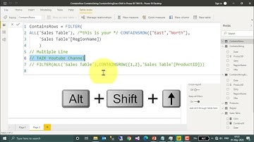 DAX formula Bar Shortcuts 9 in Power BI by taik18 Power BI