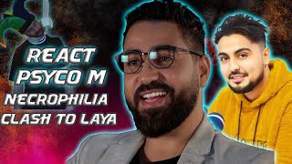 react PSYCO M colombi! clash frank bo massa