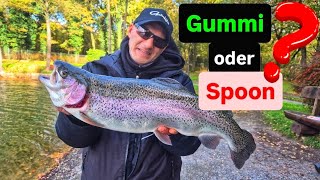 Waldemar Verräts S Oder Gummi - Wann Ist Welcher Köder Für Forellen Besser ?
