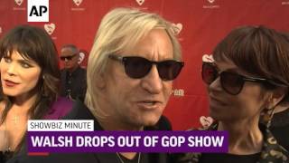 ShowBiz Minute: Walsh, Stefani Rossdale, Winfrey