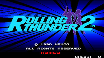 Rolling Thunder 2 Arcade Playthrough