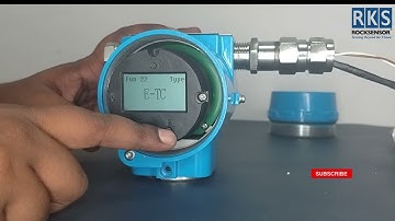 How to Set Channel, Sensor Type & Sensor Wire in [Rocksensor] RTT5000 Temperature Transmitter? #rks
