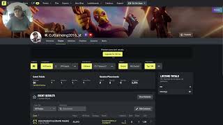 Showing my fortnite tracker account