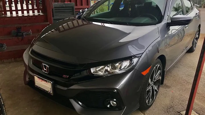 10th Gen Civic SI Window Visor Install