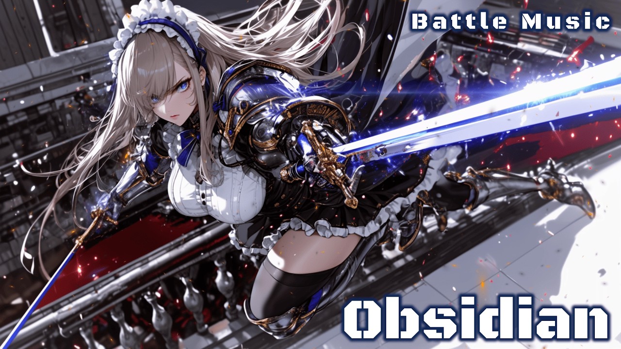 【作業用BGM】戦闘音楽 Epic Battle Music/Rock Background Music Playlist『Obsidian』