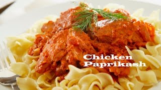 Slow Cooker Chicken Paprikash