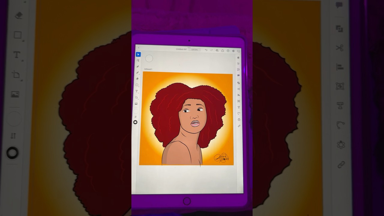 Baby girl 🥰😍 #art #drawing #digitalartist #digitaldrawing