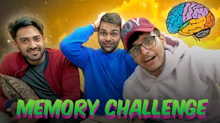 10 Lakh MEMORY CHALLENGE ft. @triggeredinsaan @Thugesh