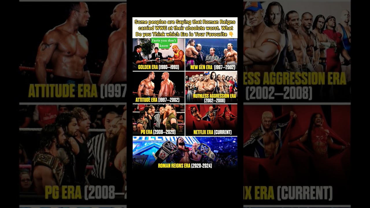 Did Roman Reigns Carry WWE at its Worst? 