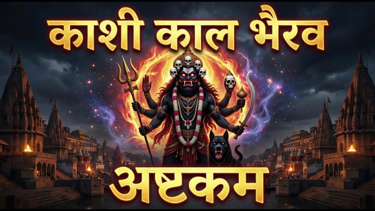 काशी काल भैरव अष्टकम | काशी के कोतवाल काल भैरव |शक्तिशाली भैरव स्तोत्र #kaalbhairav #mahadev #bhakti