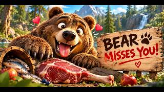 Wild Animal Survival Sim 3D Bear Gameplay Walkthrough Android Best Animal Game screenshot 1