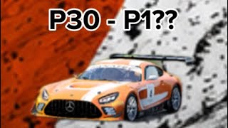 Can I win a single player race from the back of the grid
