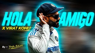 Hola Amigo Ft.Virat kohli 😎||#explore #edit #viratkohli  screenshot 2