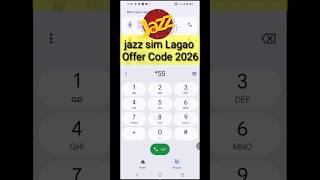 Jazz SIM Lagao Offer Code 2026 | Free Internet + Minutes | Jazz Offer Code