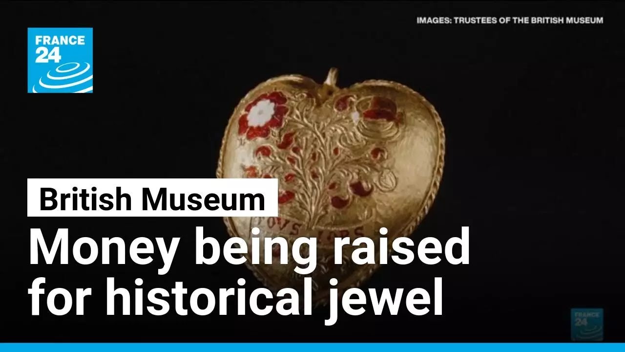The British Museum tries to raise money to buy Henry VIII gold pendant • FRANCE 24 English