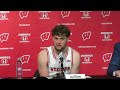 Postgame Media Conference vs Indiana || Wisconsin Basketball || Feb. 4, 2025