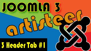 Joomla 3 Tutorials: Artisteer - Building the Header tab