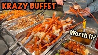 Indulge in Crazy Buffet Feast: Crab Legs and Oysters