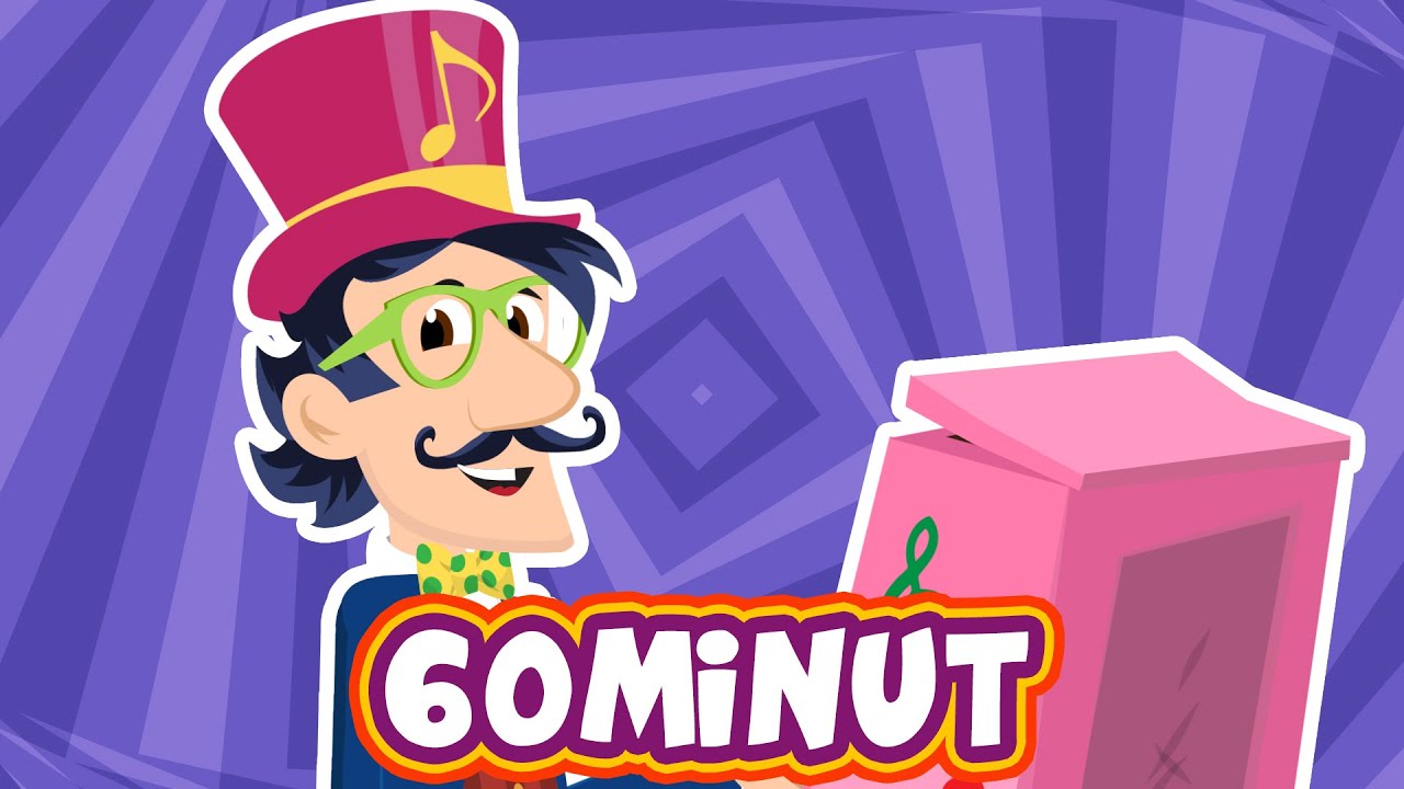 MIX - PAN MUZYCZKA - 60 MINUT PIOSENEK DLA DZIECI - ŚPIEWAJĄCE BRZDĄCE 🦊🦊🦊